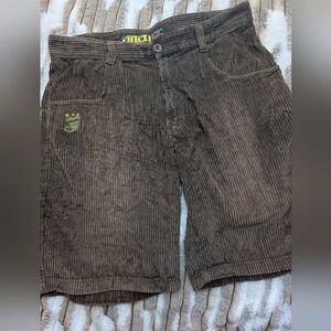 JNCO Brown Corduroy Shorts